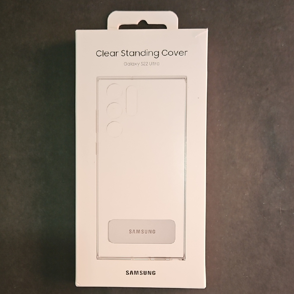 Samsung Galaxy S22 Ultra Clear Standing Case